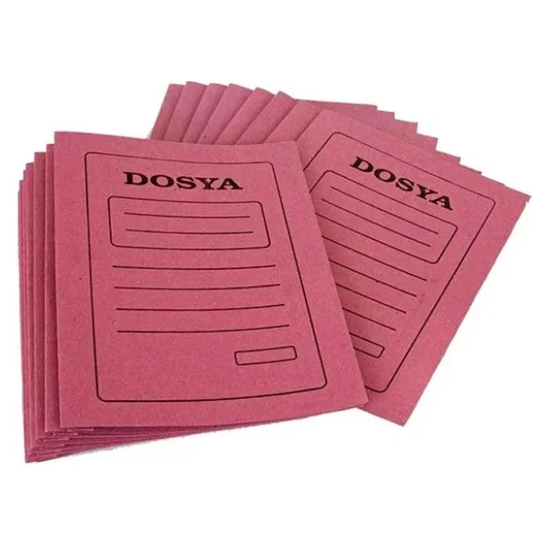Sert Kırtasiye Tam Kapak Dosya 50'li Paket - Görsel 2