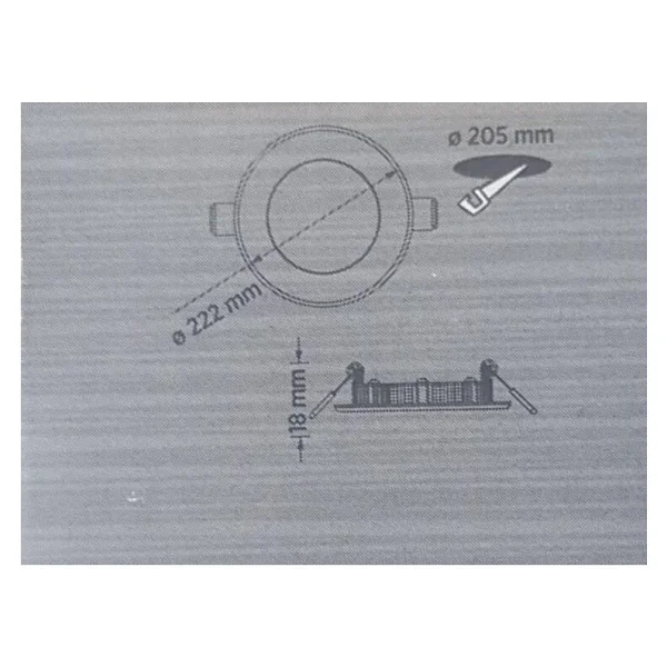 Cata CT-5149 18 W Slim Plastik Kasa Gün Işığı LED Panel Armatür - Görsel 2