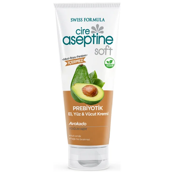 Cire Aseptine Soft Avokado Özlü Yoğun Nemlendirici Prebiyotikli Krem 75 ml - Görsel 6