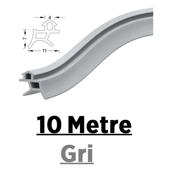 Contacall Pen Markalarının Kapı Pencere Contası Pvc Fitili 50 Metre Siyah Tüm Standart Pvc Pimapen, Fıratpen, Egepen, Winsa Gibi Markalara Uygun - Görsel 2