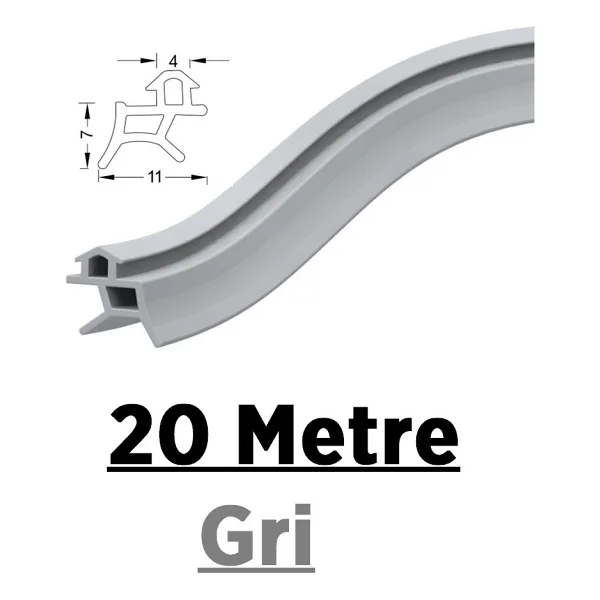 Contacall Pen Markalarının Kapı Pencere Contası Pvc Fitili 50 Metre Siyah Tüm Standart Pvc Pimapen, Fıratpen, Egepen, Winsa Gibi Markalara Uygun - Görsel 4