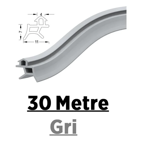 Contacall Pen Markalarının Kapı Pencere Contası Pvc Fitili 50 Metre Siyah Tüm Standart Pvc Pimapen, Fıratpen, Egepen, Winsa Gibi Markalara Uygun - Görsel 6