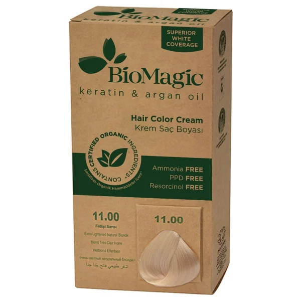 BioMagic 11.00 Fildişi Sarısı Saç Boyası - Görsel 2