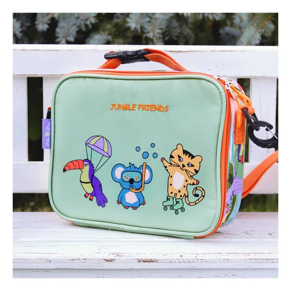 Milk&Moo Jungle Friends Isı Yalıtımlı Beslenme Çantası - Görsel 6
