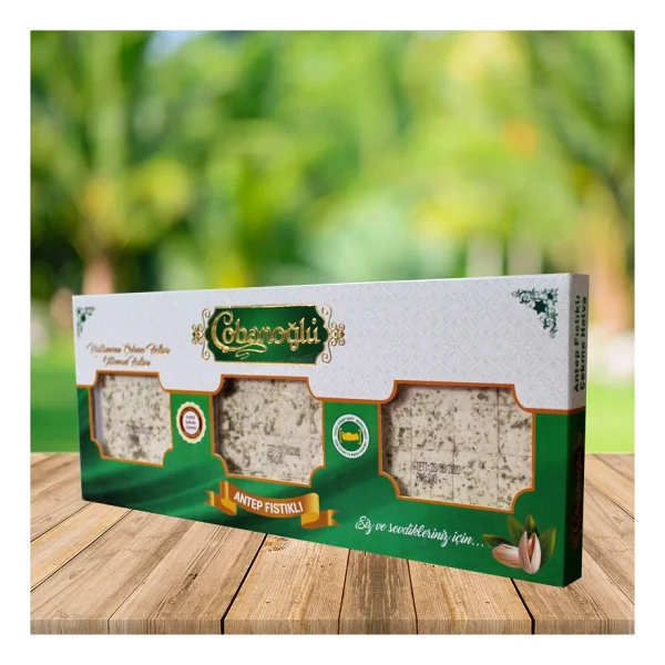 Çobanoğlu A. Fıstıklı Çekme Helva 300G - 300 gr - Görsel 2