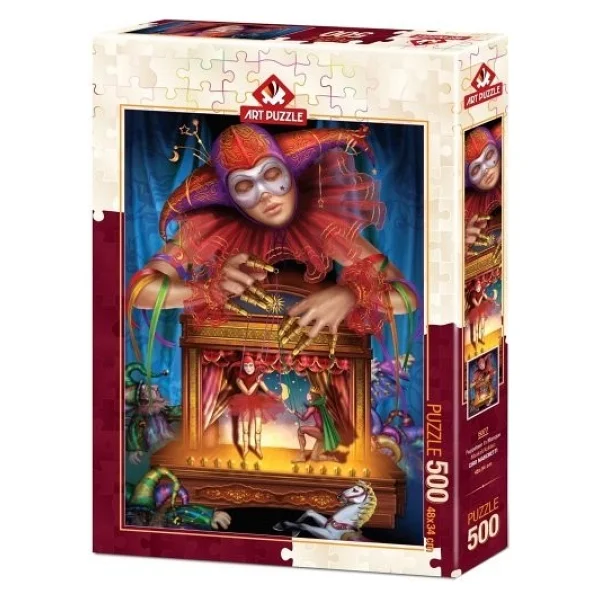 Art Puzzle Maskeli Kuklacı Puzzle 500 Parça 5077 - Görsel 2