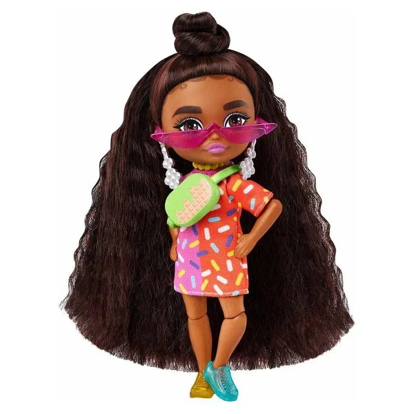 Barbie Extra Mini Bebek Mavi Saçlı HGP65 - Görsel 6