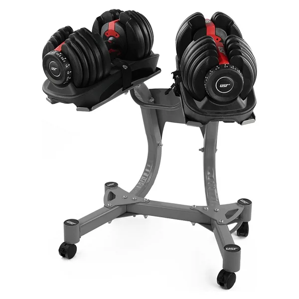 USR XN4 Ayarlı Dambıl Standı - 10 kg - Siyah - Görsel 4