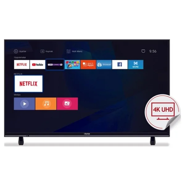 Altus AL50 B 850 5B 4K Ultra HD 50" 127 Ekran Uydu Alıcılı Smart LED TV - Görsel 2