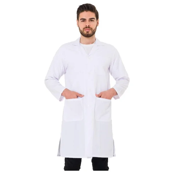 Şensel, Erkek Önlük, Gri (94E131) Doktor, Eczacı, Öğretmen - Görsel 5