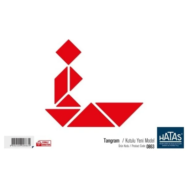 Hatas Hatas Tangram Set 7 Parça - Görsel 2