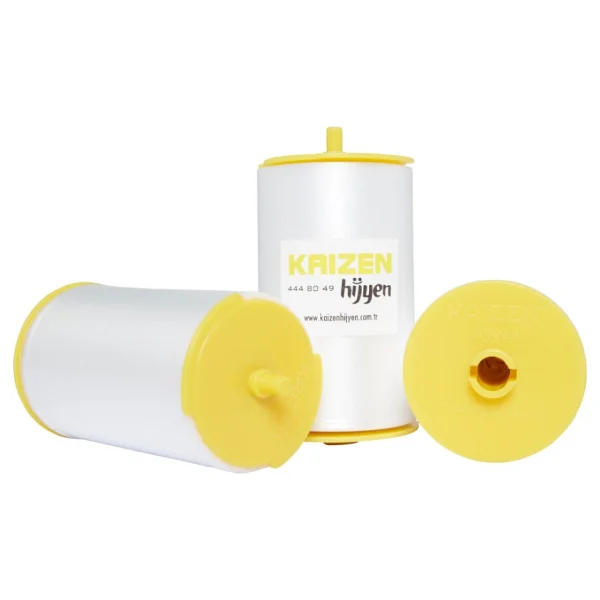 Qloset Roll Plus Plus ve Platinum Hijyenik Klozet Kapağı Rulosu 50'li Koli (2 Ad. Yedek Jilet+ Eldiven) - Görsel 4