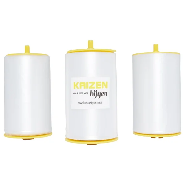 Qloset Roll Plus Plus ve Platinum Hijyenik Klozet Kapağı Rulosu 50'li Koli (2 Ad. Yedek Jilet+ Eldiven) - Görsel 2