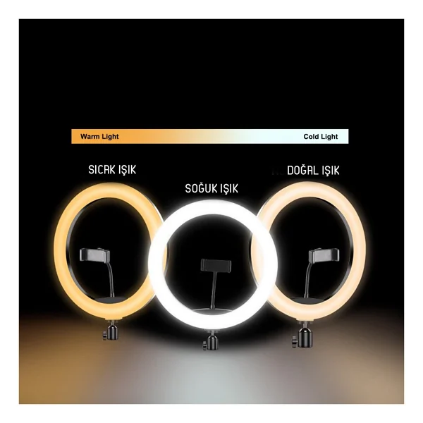 Juo MJ20 8" RGB Ring Light - Görsel 2