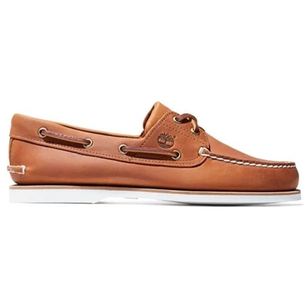 Timberland Classic Boat 2 Eye TB0250772141 Koyu Kahverengi Erkek Tekne Ayakkabısı - Görsel 3