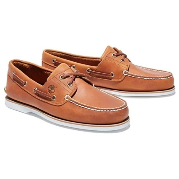 Timberland Classic Boat 2 Eye TB0250772141 Koyu Kahverengi Erkek Tekne Ayakkabısı - Görsel 5