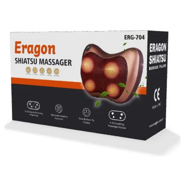 Eragon Boyun Bel Sırt Karın Ayak Masaj Aleti Yastığı Minderi Makinesi - Görsel 5