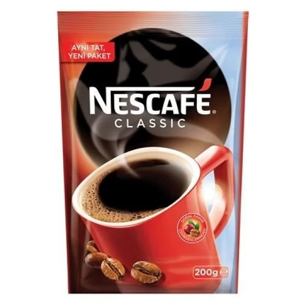 Nescafe Classic Granül Kahve 200 gr Eko Paket 6'lı - Görsel 2