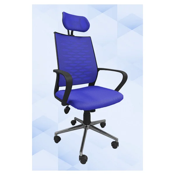 Obc Ofis Büro Concept Atlas Fileli Krom Yönetici Ofis Büro Bilgisayar Çalışma Koltuğu - Sandalyesi - Koyu Kahverengi - Görsel 7