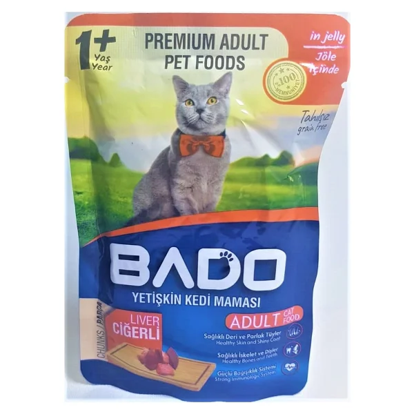 Bado Ciğerli 85 gr Yetişkin Yaş Kedi Maması - Görsel 3