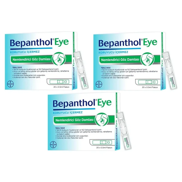 Bepanthol Eye 0,5 Ml X 20 Flakon 3 Adet - Görsel 6