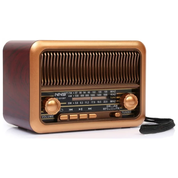 Nns NS-3315BT Nostaljik Radyo - Görsel 4