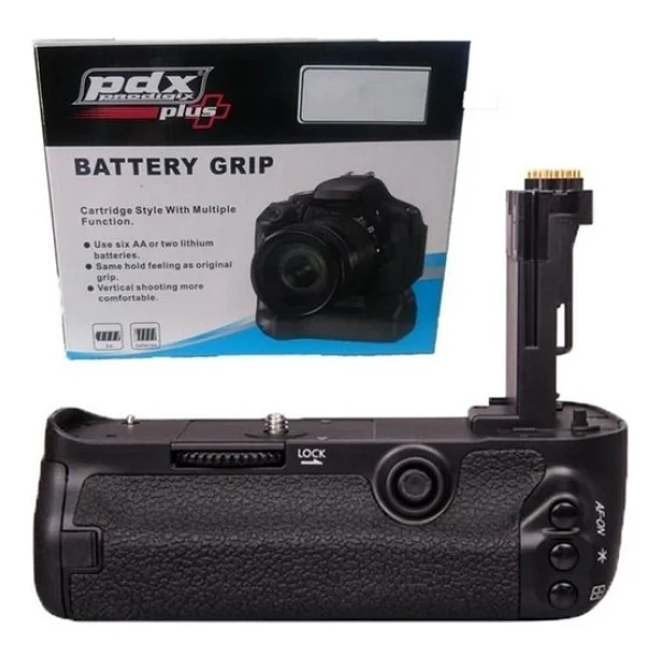 Pdx Canon 70D - 80D Battery Grip Çift Batarya Kullanma - Görsel 3