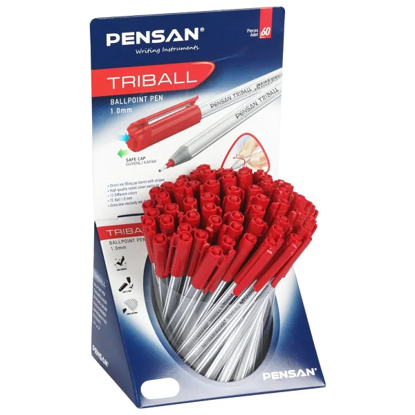 Pensan 1003 Triball 60'lı Stand Tükenmez Kalem - Görsel 2