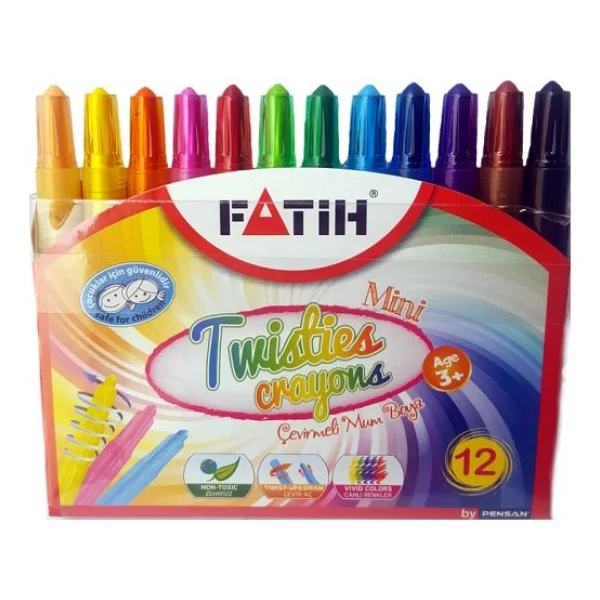 Fatih Twisties Crayon 12'Li - Görsel 2
