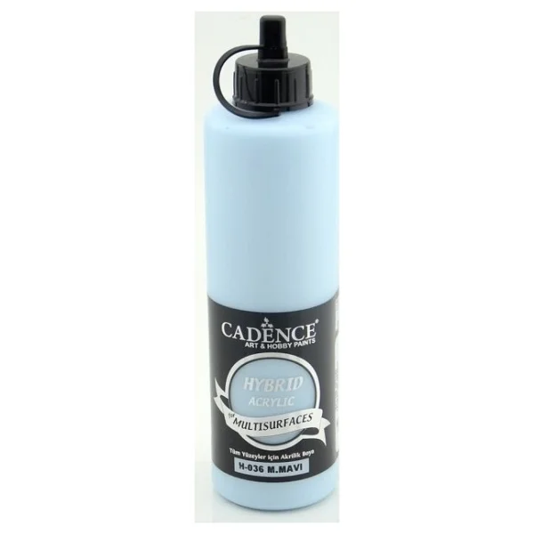 Cadence Hybrid Multisurfaces 500 ml H-045 Pastel Yeşil Akrilik Boya - Görsel 8