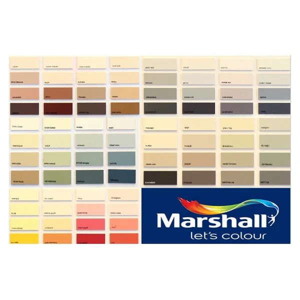 Marshall Maximum Silikonlu 15 lt İç Cephe Boyası - Deniz Kabuğu - Görsel 2