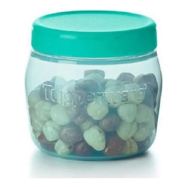 Tupperware Çok Amaçlı Kavanoz 325 ml Saklama Kabı Hsgl - Su Yeşili - Görsel 5