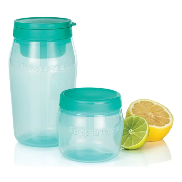 Tupperware Çok Amaçlı Kavanoz 2'li Saklama Kabı 825ml-325ml Hsgl - Görsel 6