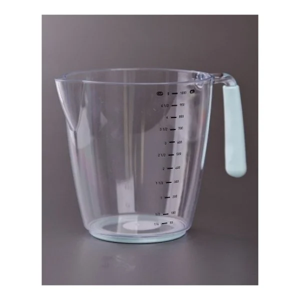 Ölçü ve Hamur Kabı 1000 ML - Silikon Sap - Görsel 3