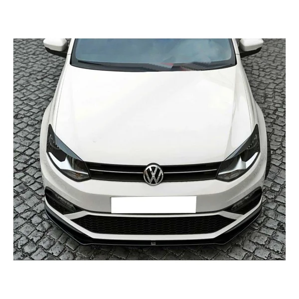 MKG Vw Polo 6c Gtı Ön Lip Piona Black 2014 - 2017 Ön Tampon Eki - Görsel 2