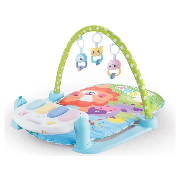 Ninibaby Ninni Baby Oyuncaklı Piyanolu Oyun Halısı - Renkli - 75 x 50 cm - Görsel 2