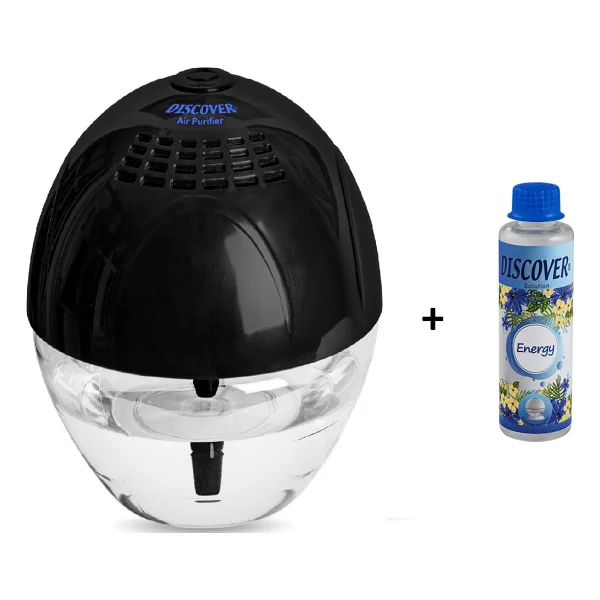Discover Sihirli Küre Hava Temizleme Makinesi Işıksız Siyah + 1 Adet Energy Solüsyonu - Görsel 2