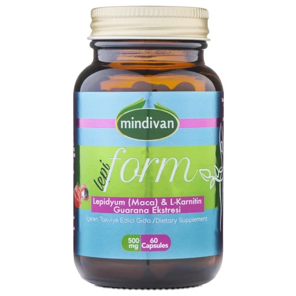 Mindivan Lepi Form Lepidyum & L-Carnitin 60 Kapsül - Görsel 3