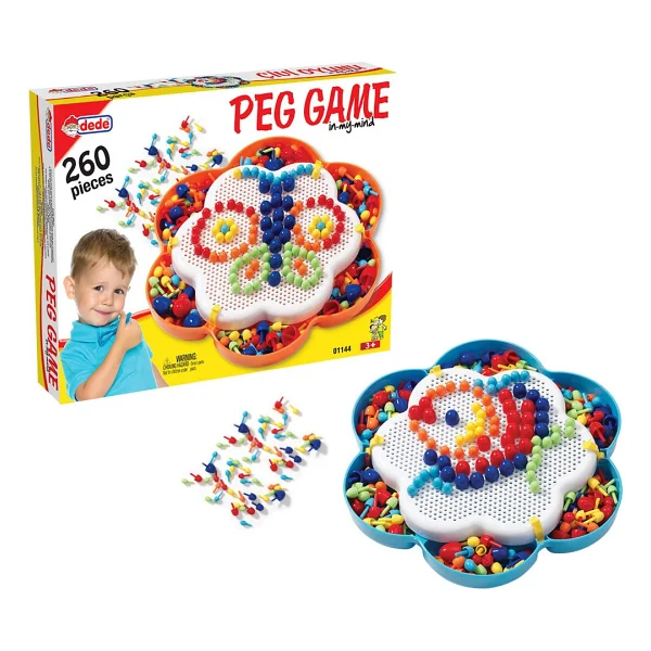 Dede Çivi Oyunu 260 Parça 01144 - Görsel 6