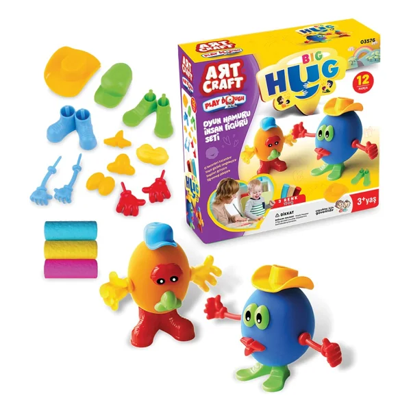 Art Craft İnsan Figürü Oyun Hamuru Seti 03576 - Görsel 5