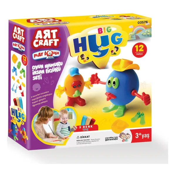 Art Craft İnsan Figürü Oyun Hamuru Seti 03576 - Görsel 6