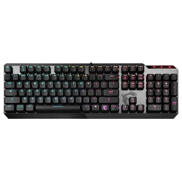 MSI Vigor GK50 Low Profile TKL Kailh Switch Mekanik Kablolu Oyuncu Klavyesi - Görsel 2