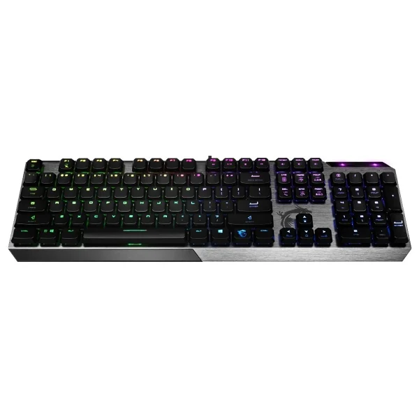 MSI Vigor GK50 Low Profile TKL Kailh Switch Mekanik Kablolu Oyuncu Klavyesi - Görsel 3