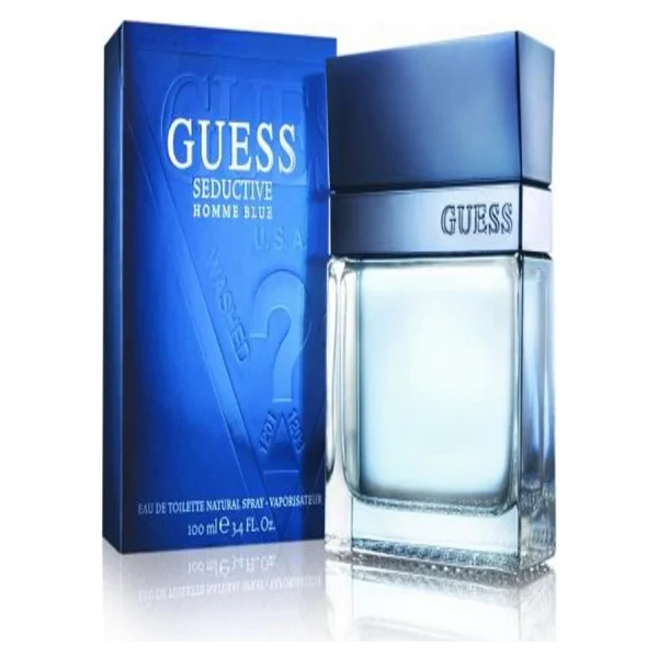 Guess Seductive Homme Blue EDT 100 ml Erkek Parfüm - Görsel 2
