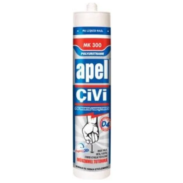 Apel 390 gr Silikon Sıvı Çivi 30 Adet - Görsel 2