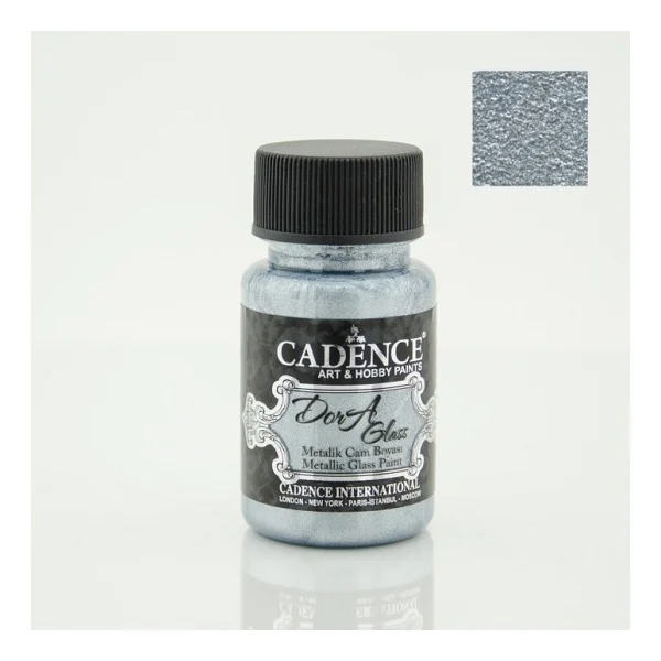 Cadence Dora Glass Metalik Boya 50 ml Mentol - Açık Yeşil - Görsel 7
