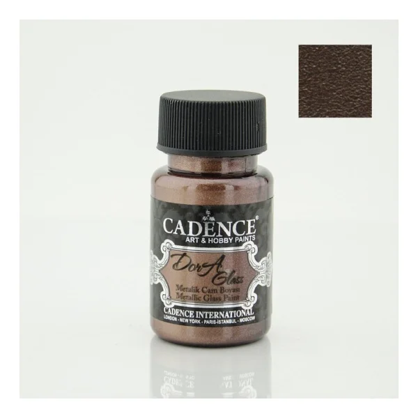 Cadence Dora Glass Metalik Boya 50 ml Mentol - Açık Yeşil - Görsel 3
