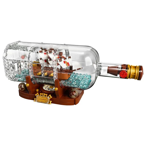 Lego 21313 Ideas Ship in a Bottle - Görsel 6