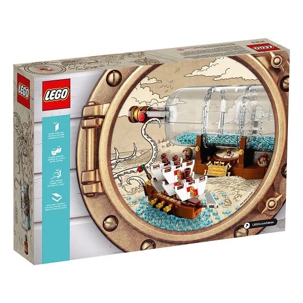Lego 21313 Ideas Ship in a Bottle - Görsel 3