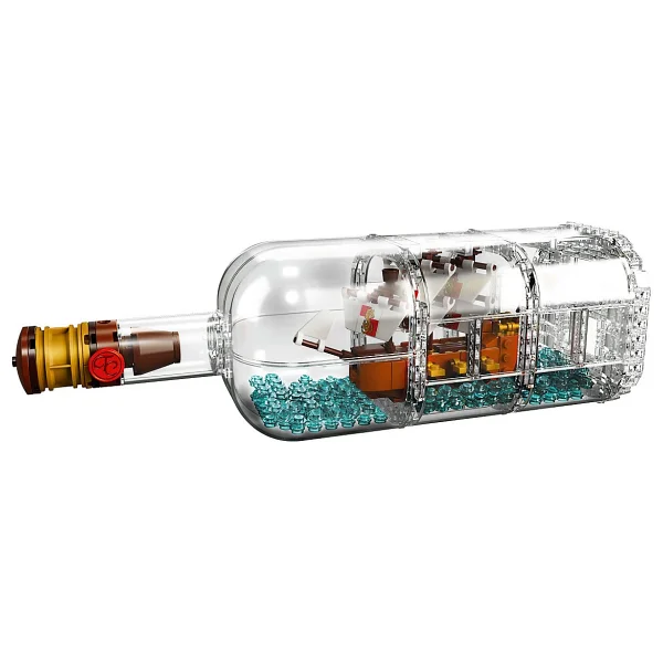 Lego 21313 Ideas Ship in a Bottle - Görsel 5